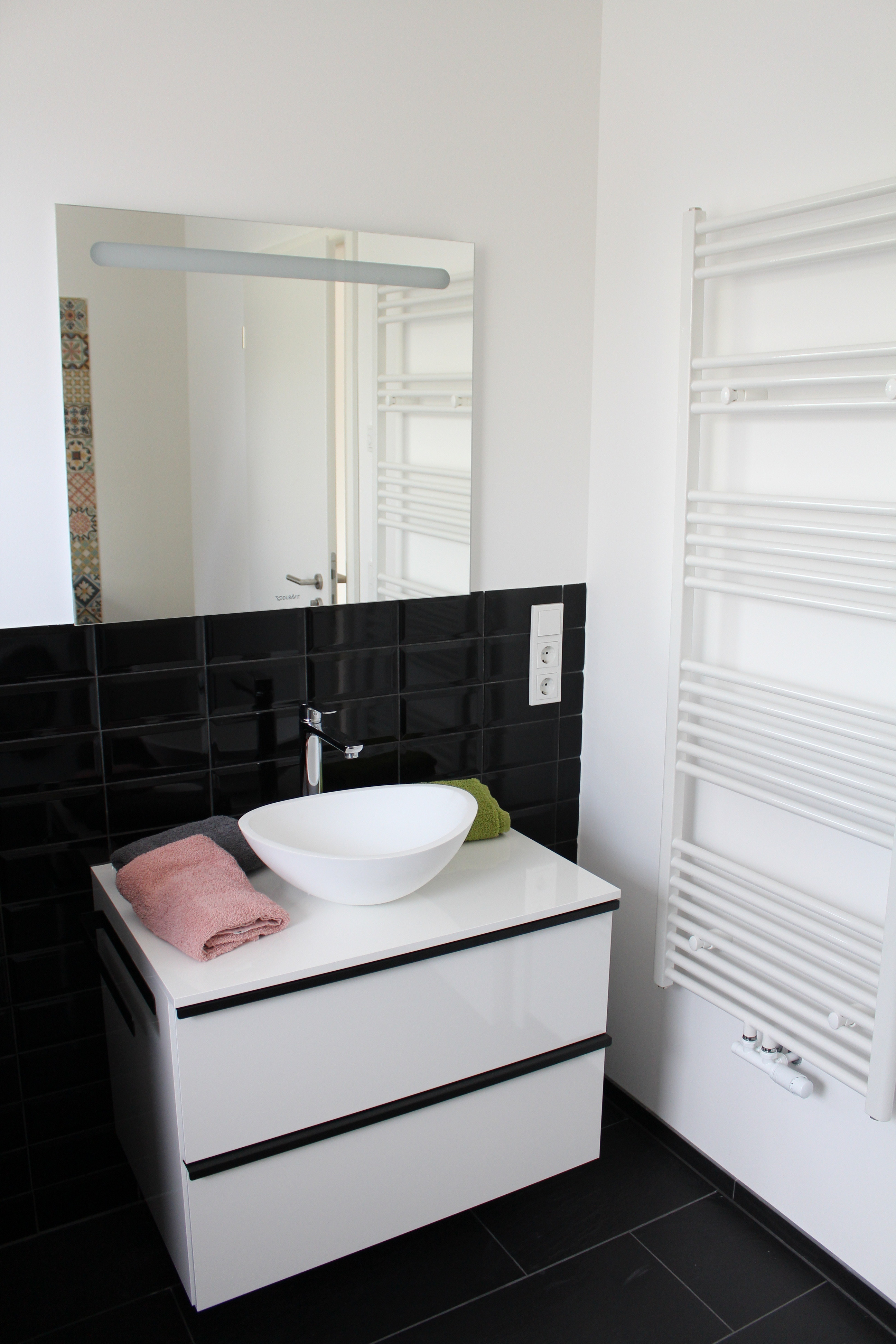 Badezimmer mit Dusche